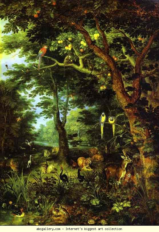Jan Brueghel the Younger. Paradise.