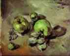 Paul Cézanne.  Maçãs verdes.