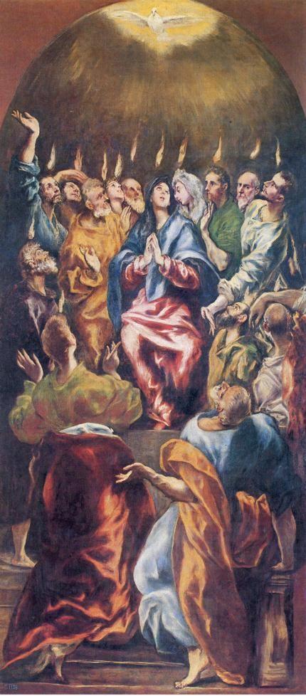 El Greco. Pentecost.