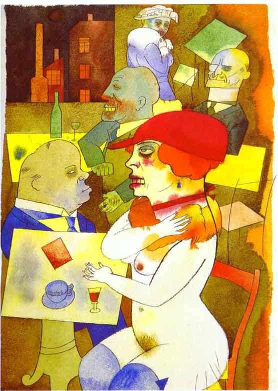George Grosz. Beauty, Thee Will I Praise.