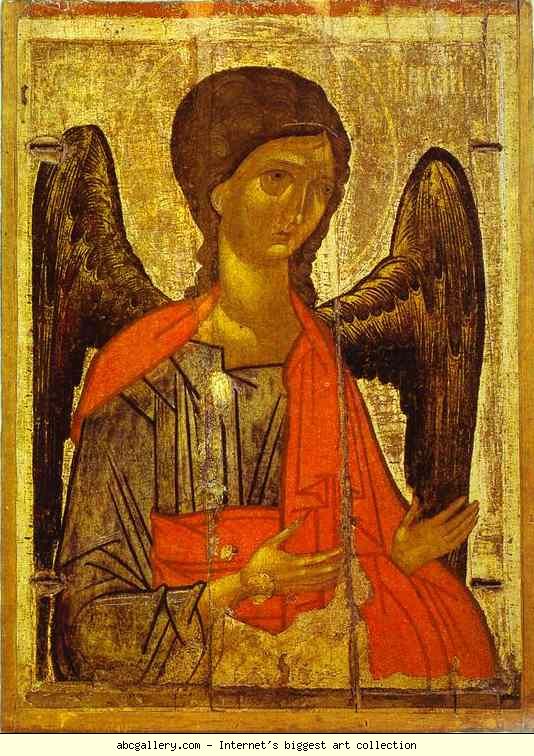 Russian Icon. Archangel Michael.