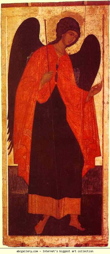 Russian Icon. The Archangel Michael.