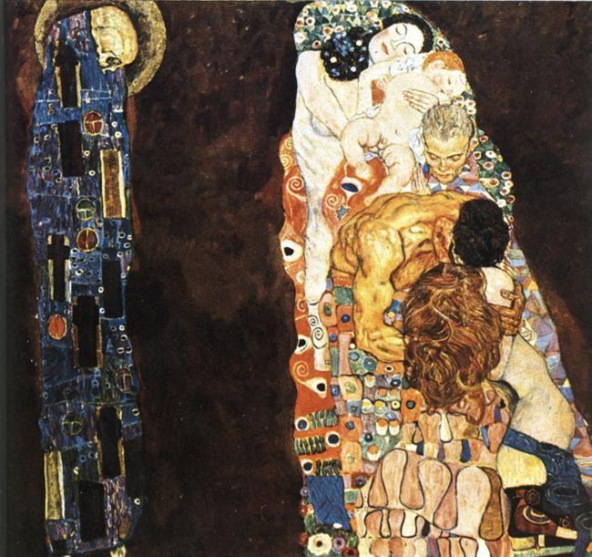 Gustav Klimt. Death and Life. Back to Gustav Klimt's Page