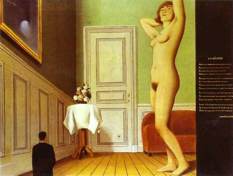 René Magritte. The Giantess.