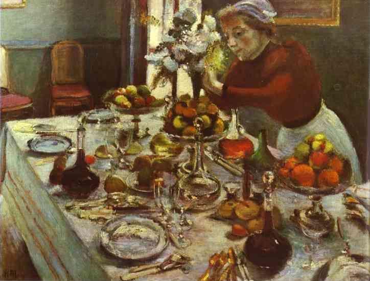 Henri Matisse. Dinner Table.