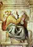 Michelangelo. The Prophet Zechariah.