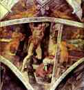 Michelangelo. The Punishment of Haman.