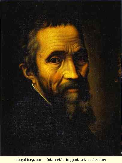 Marcello Venusti. Portrait of Michelangelo  at the Time of the Sistine Chapel.