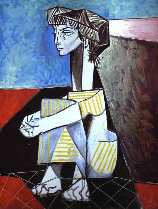 Pablo Picasso. Jacqueline with Crossed Hands.
