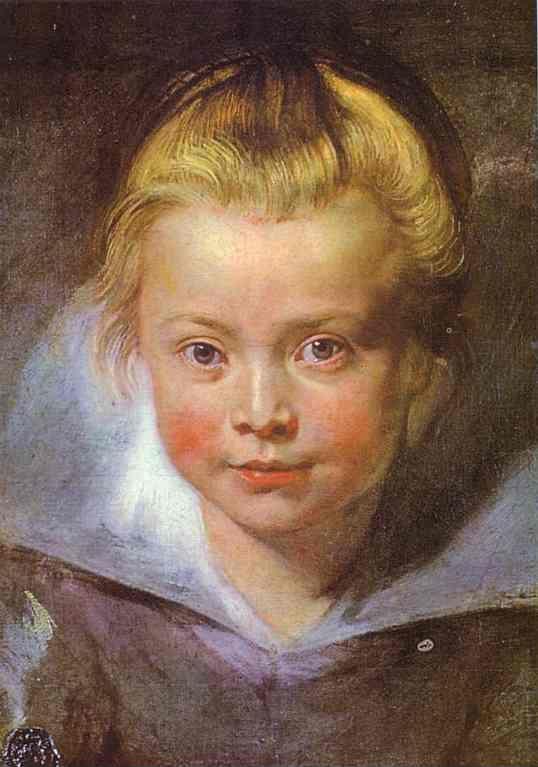 Peter Paul Rubens. Head of a Girl.