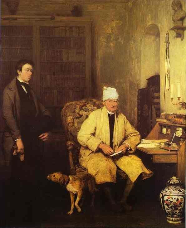 Sir David Wilkie. The Letter of Introduction.