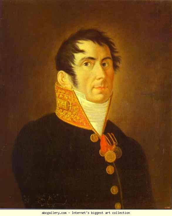 Antonio Bruni (1767-1825). Self-portrait.