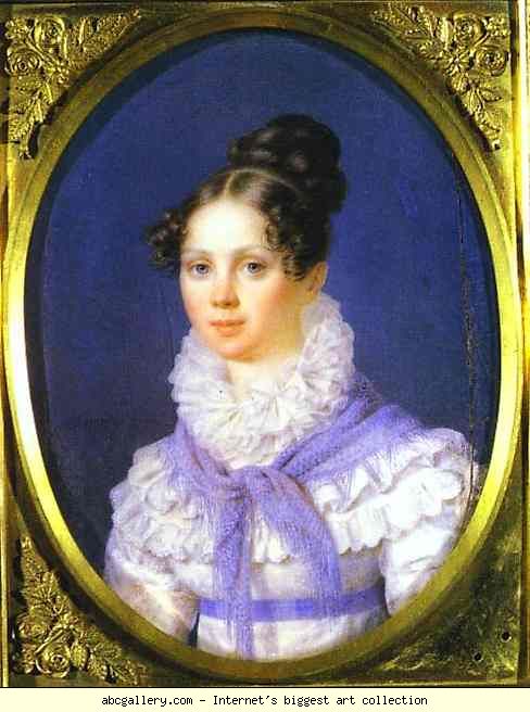 Jean Sengri? Portrait of Natalia Stroganoff.