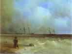 Ivan Aivazovsky. Seashore.