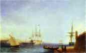 Ivan Aivazovsky. Malta. Valetto Harbour.