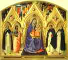 Fra Angelico. San Pietro Martire Triptych.