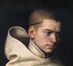 Sofonisba Anguissola. Portrait of a Monk. Detail.