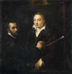 Sofonisba Anguissola. Bernardino Campi Painting Sofonisba Anguissola.
