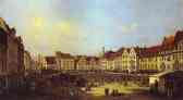 Bernardo Bellotto. The Old Market Square in Dresden.