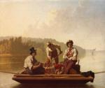 George Caleb Bingham. Boatmen on the Missouri.