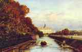 Alexey Bogoliubov. View of the St. Michael Palace in St. Petersburg from the Swan Canal.