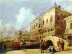 Richard Parkes Bonington. The Doge's Palace, Venice.