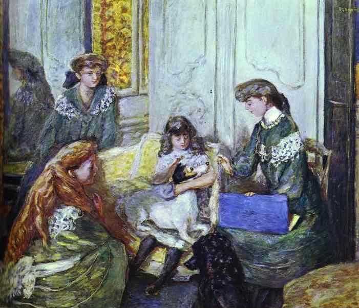 Pierre Bonnard. Natanson Girls.