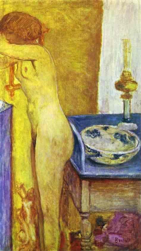 Pierre Bonnard. Nude at the Toilet Table.