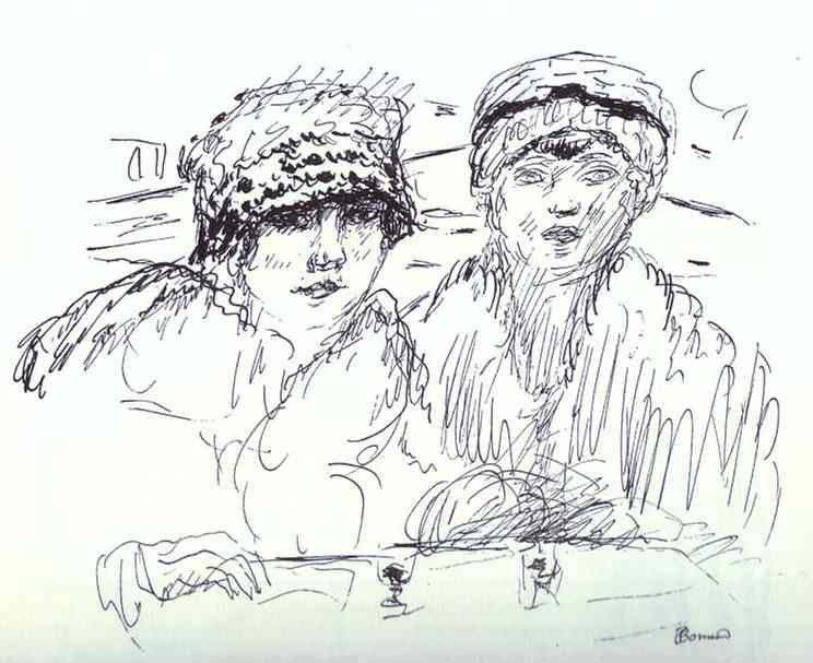 Pierre Bonnard. Two Friends.