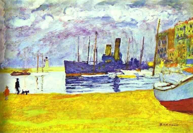 Pierre Bonnard. The Port in Cannes.