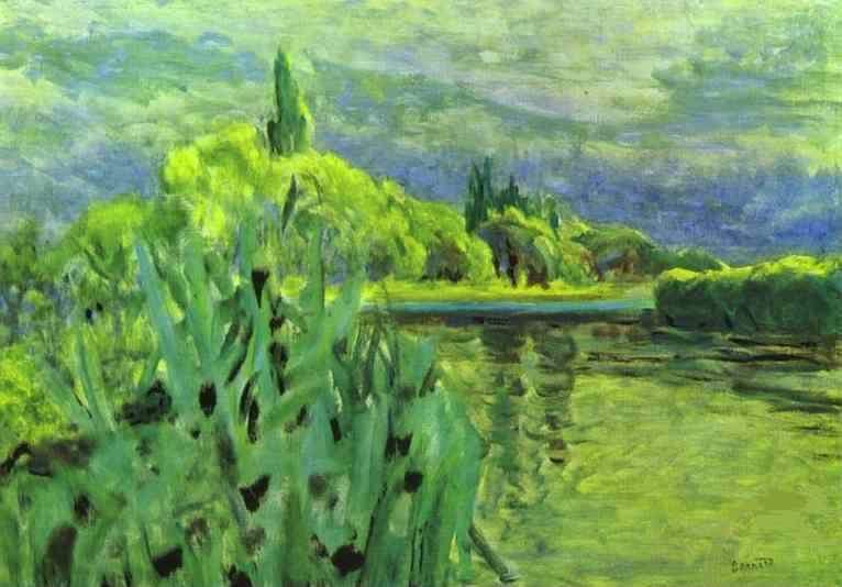 Pierre Bonnard. La Seine.