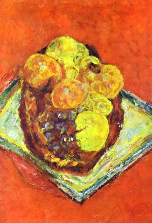Pierre Bonnard. Peaches and Grapes,.