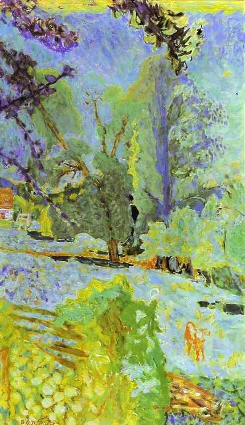 Pierre Bonnard. Landscape in Normady.