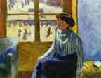 Pierre Bonnard. Young Woman Before the Window.