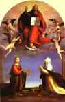 Fra Bartolommeo. God the Father in Glory with St. Mary Magdalene and St. Catherine of Siena.