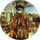 Alessandro Botticelli. Adoration of the Magi.