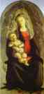 Alessandro Botticelli. Madonna in Glory.