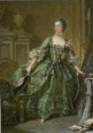 François Boucher. Madame de Pompadour Standing at her Dressing Table.