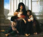 William-Adolphe Bouguereau. Indigent Family (Charity).