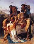 William-Adolphe Bouguereau. Zenobia Found by Shepherds on the Banks of the Araxes.