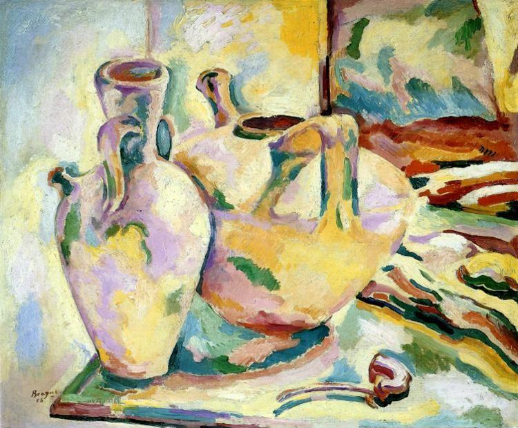 Georges Braque. Still-Life with Jugs and Pipe. La Ciotat.