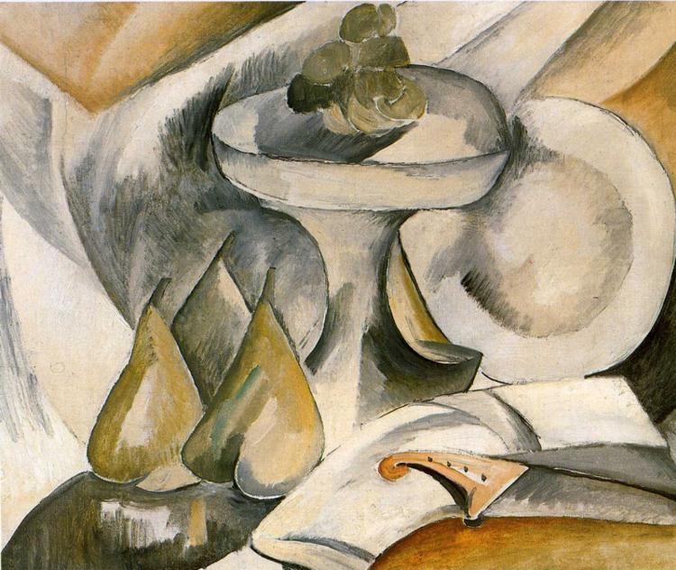 Georges Braque. Plate and Fruit Dish.