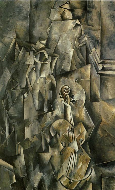 Georges Braque. Violin and Pitcher.
