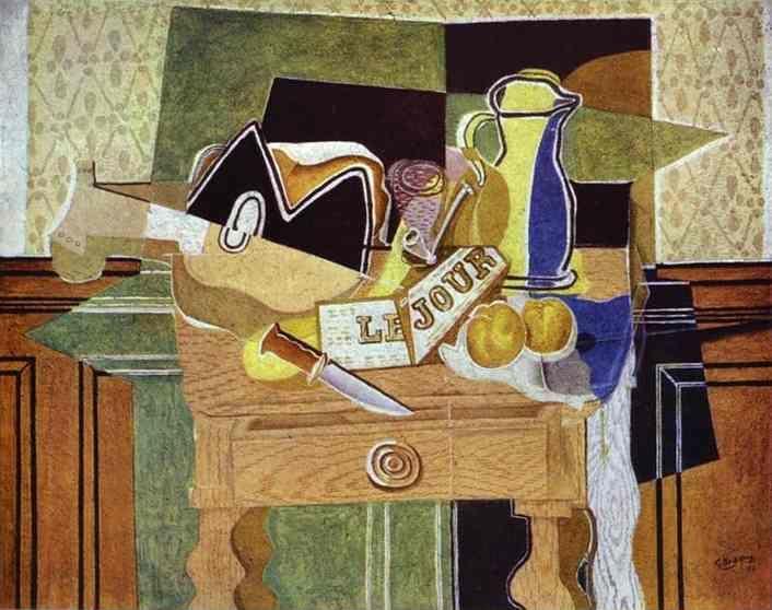 Georges Braque. Still-Life with Le Jour.