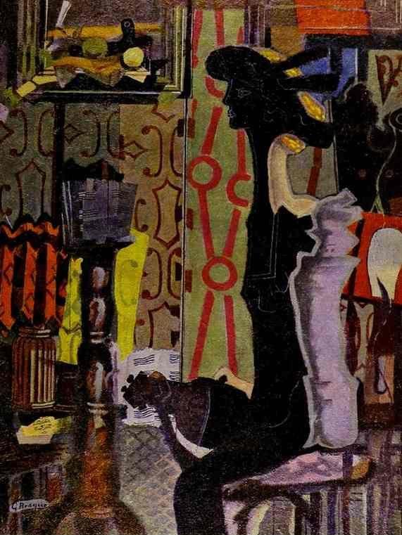 Georges Braque. Woman with a Mandolin.
