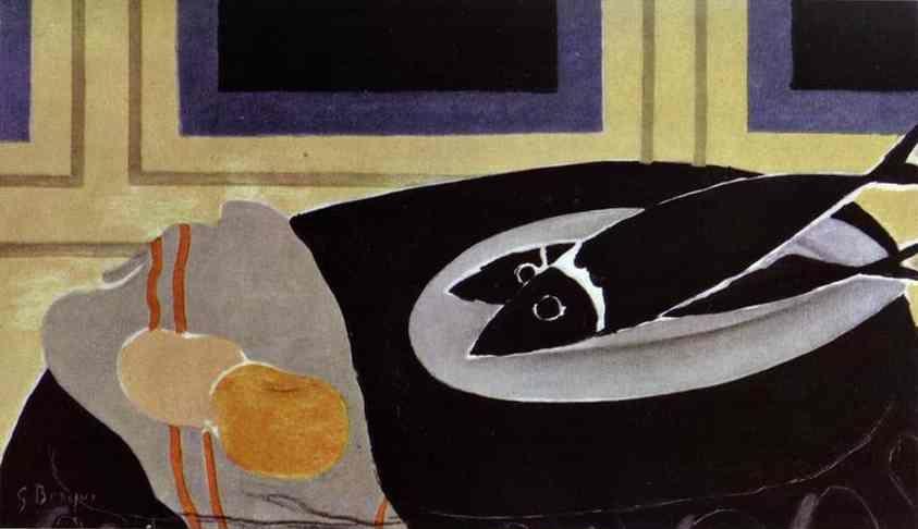 Georges Braque. The Black Fish.