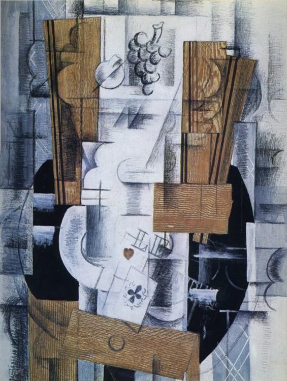 Georges Braque. Still Life with Playing Cards.
