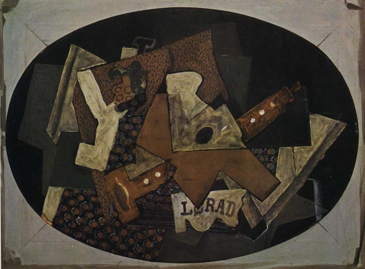 Georges Braque. Clarinet, Guitar and Compotier.