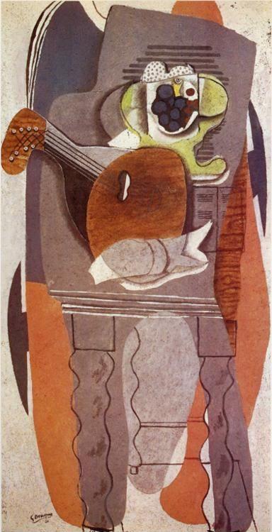 Georges Braque. The Gray Table.