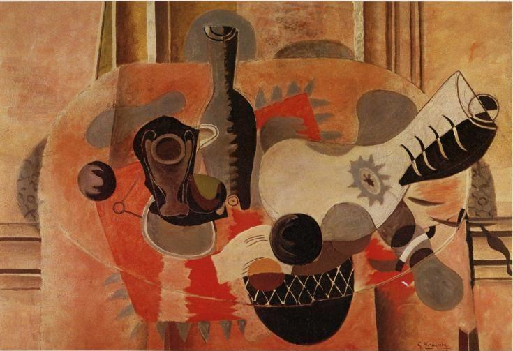 Georges Braque. Still Life with Guitar.